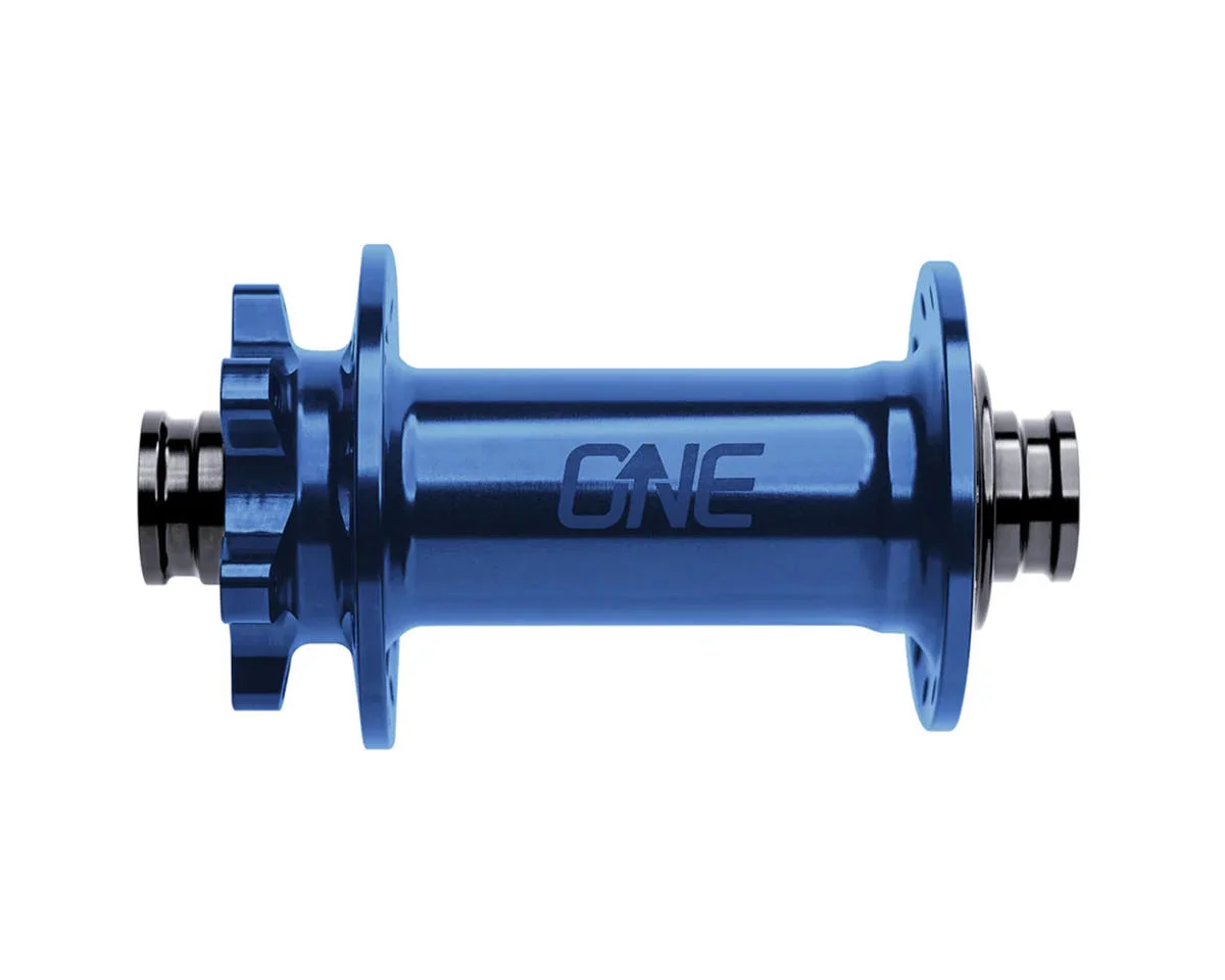 OneUp Components Disc Brake Hub (Dark Blue) (Front) (15 x 110mm (Boost)) (32H) (6-Bolt) (Freehub Not Included)